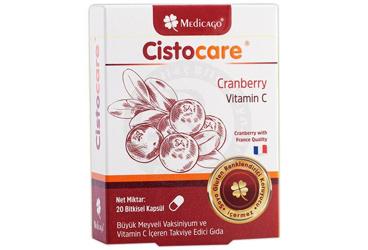 CISTOCARE CRANBERRY VITAMIN C KAPSUL 20 kapsül
