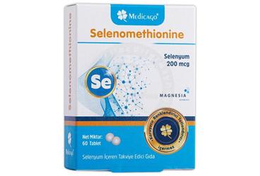 MEDICAGO SELENOMETHIONINE SELENYUM ICEREN TAKVIYE EDICI GIDA 200 mcg 60 tablet