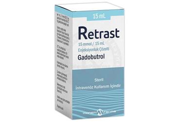 RETRAST 15 MMOL/ 15 ML ENJEKSİYONLUK ÇÖZELTİ, 1 ADET