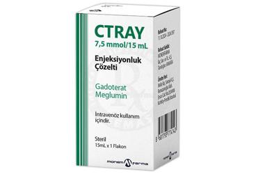 Ctray 7,5 mmol/15 ml Enjeksiyonluk Çözelti, 1 ADET