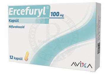 ERCEFURYL 100 MG KAPSUL, 12 ADET