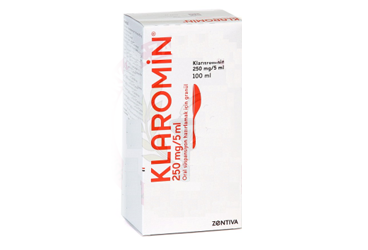 KLAROMİN 250 MG/5 ML ORAL SÜSPANSİYON HAZIRLAMAK İÇİN GRANÜL, 100 ML