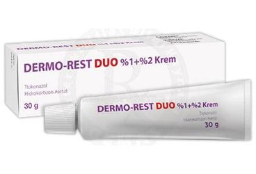 DERMO-REST DUO %1+%2 KREM, 30 G