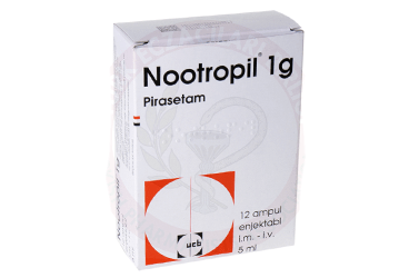 NOOTROPİL 1 G/5 ML I.V. ENJEKSİYONLUK ÇÖZELTİ, 12 ADET