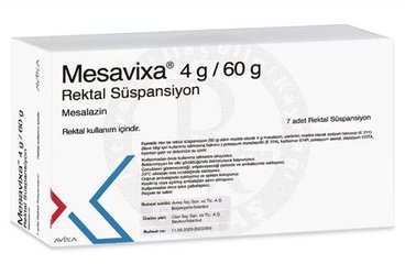 MESAVİXA 4 G/60 G REKTAL SÜSPANSİYON, 7 ADET