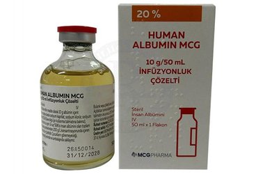 Human Albumın MCG 10 g/50 ml İnfüzyonluk Çözelti (1 Adet)