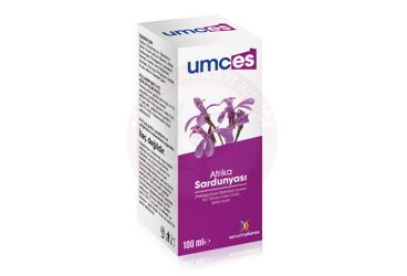 UMCES AFRIKA SARDUNYASI (PELARGONIUM SIDOIDES) ICEREN SIVI TAKVIYE EDICI GIDA 100 ml şişe