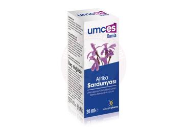 UMCES AFRIKA SARDUNYASI (PELARGONIUM SIDOIDES) ICEREN DAMLA TAKVIYE EDICI GIDA 20 ml şişe