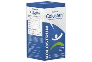 COLOSTEN KOLOSTRUM ICEREN TAKVIYE EDICI GIDA SASE 20 saşe