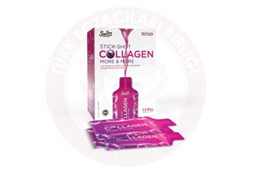 SWISS BORK STICK-SHOT COLLAGEN MORE & MORE TAKVIYE EDICI GIDA 15x20 ml flakon