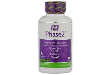 NATROL PHASE2 CHROMIUM PICOLINATE POWERFUL ANTIOXIDANT FORMULA GREEN TEA, 5-HTP, CAFFEINE ICEREN TAKVIYE EDICI GIDA 120 tablet