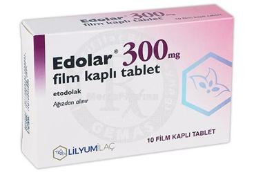 EDOLAR 300 MG FİLM KAPLI TABLET, 10 ADET