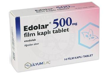 EDOLAR 500 MG FİLM KAPLI TABLET, 14 ADET