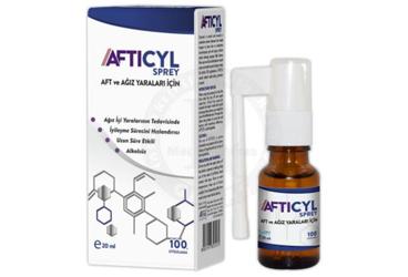 AFTICYL SPREY AFT VE AGIZ YARALARI ICIN 20 ml şişe