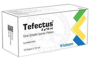 TEFECTUS 2 G/10 ML ORAL ÇÖZELTİ, 10 ADET