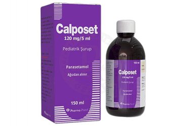 CALPOSET 120 MG/5 ML PEDİATRİK ŞURUP, 150 ML
