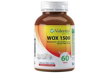 WOX 1500 GLUKOZAMIN, KONDROITIN ICEREN TAKVIYE EDICI GIDA 60 tablet