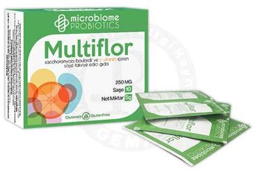 MULTIFLOR PROBIYOTIK MIKROORGANIZMA VE C VITAMINI ICEREN SASE 10 saşe