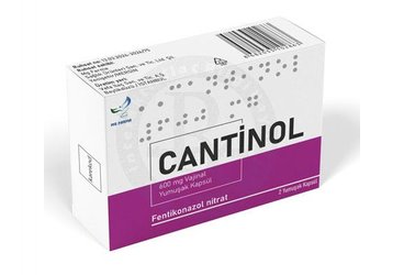 Cantinol 600 mg Vajinal Yumuşak Kapsül (2 adet)
