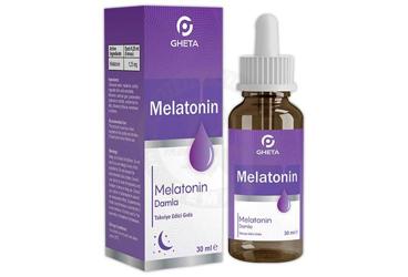 GHETA MELATONIN DAMLA TAKVIYE EDICI GIDA 30 ml şişe