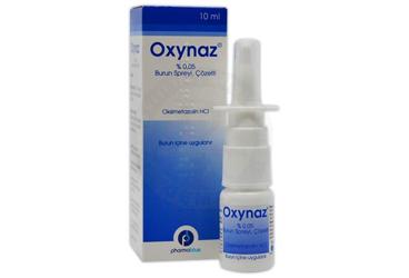 OXYNAZ %0,05 BURUN SPREYİ, ÇÖZELTİ, 10 ML