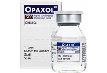 OPAXOL 300 MGl/ML IA/IV/İNTRATEKAL ENJEKSİYONLUK ÇÖZELTİ, 50 ML