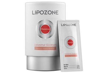 LIPOZONE GLUTATYON LIPOZOMAL GLUTATYON ICEREN VANILYA KAYISI AROMALI TAKVIYE EDICI GIDA 180 mg 30 saşe