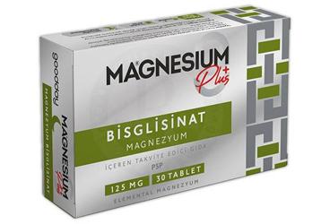 GOODDAY MAGNESIUM PLUS G BISGLISINAT TAKVIYE EDICI GIDA 30 tablet