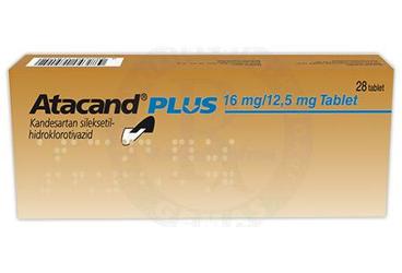 ATACAND PLUS 16 MG/12.5 MG TABLET, 28 ADET