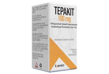 Tepakıt 100 mg İnfüzyonluk Çözelti Hazırlamada Kullanılacak Konsantre İçin Toz (1 adet)