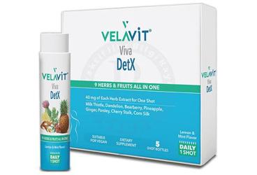 VELAVIT VIVA DETX TAKVIYE EDICI GIDA 5x40 ml şişe