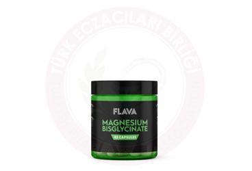 FLAVA MAGNEZYUM BIGLISINAT ICEREN TAKVIYE EDICI GIDA 670 mg 45 kapsül