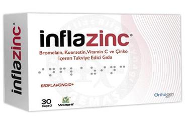 INFLAZINC TAKVIYE EDICI GIDA 30 kapsül