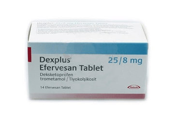 DEXPLUS 25 MG/8 MG EFERVESAN TABLET