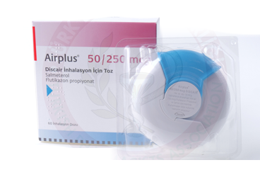 AIRPLUS 50/250 MCG DISCAIR INHALASYON ICIN TOZ