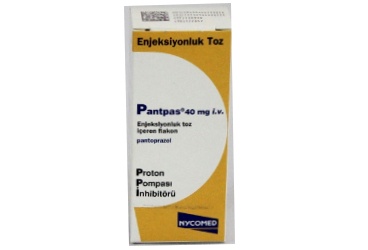 PANTPAS 40 MG IV ENJEKSİYONLUK TOZ İÇEREN FLAKON, 1 ADET