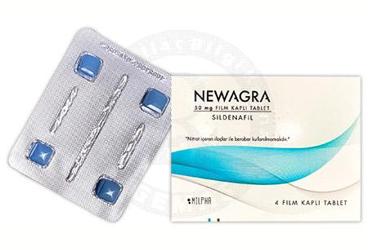 NEWAGRA 50 MG FİLM KAPLI TABLET, 4 ADET
