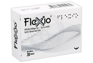 FLEXIO NEM, MSM, TIP1 VE TIP2 KOLLAJEN ICEREN TAKVIYE EDICI GIDA 30 tablet