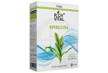 RICH VITAL SPIRULINA TAKVIYE EDICI GIDA TABLET 30 tablet