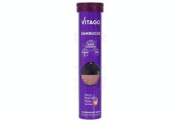 VITAGO KARAMURVER,VITAMIN C, CINKO ICEREN TAKVIYE EDICI GIDA 20 tablet