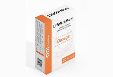 LIFEVIT MOM OMEGA, FOLIK ASIT VE VITAMINLER ICEREN TAKVIYE EDICI GIDA 30 tablet