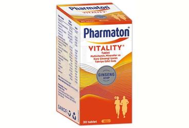 PHARMATON VITALITY KAPSUL 30 kapsül