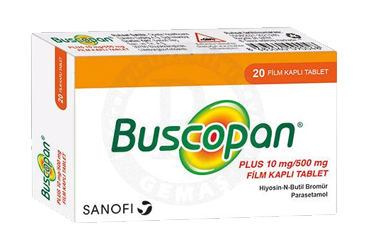 BUSCOPAN PLUS 10 MG/500 ML FİLM KAPLI TABLET, 20 ADET