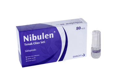 NIBULEN 80 MG/G TIRNAK CILASI SETİ, 3 G
