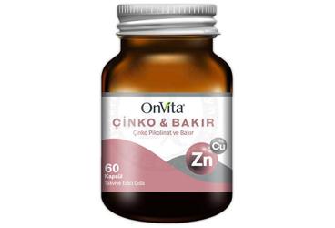 ONVITA CINKO & BAKIR KAPSUL 60 kapsül