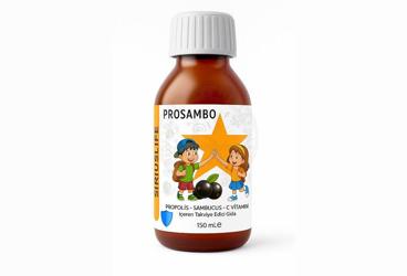 SIRIUSLIFE PROSAMBO PROPOLIS, KARAMURVER EKSTRESI VE VITAMIN C ICEREN TAKVIYE EDICI GIDA 150 ml şişe