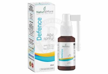 NATURMORE DEFENCE TAKVIYE EDICI GIDA SPREY 20 ml şişe
