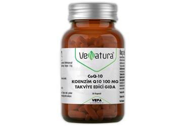 VENATURA COQ-10 KOENZIM Q10 ICEREN TAKVIYE EDICI GIDA 100 mg 30 kapsül