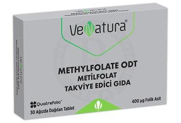 VENATURA METILFOLAT ODT TAKVIYE EDICI GIDA 30 tablet