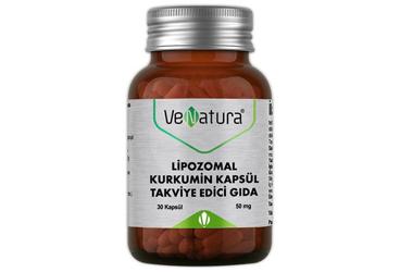 VENATURA LIPOZOMAL KURKUMIN ICEREN TAKVIYE EDICI GIDA KAPSUL 50 mg 30 kapsül